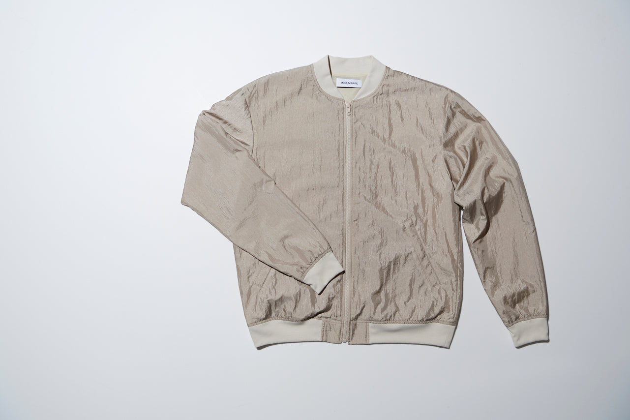 Nylon jacket Champagne