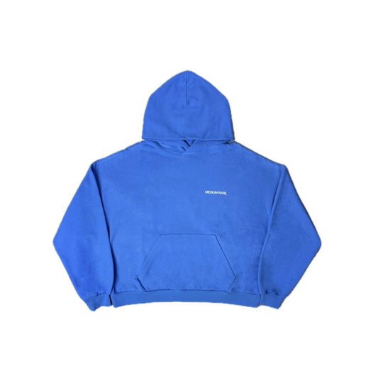 LOGO hoodie Blue