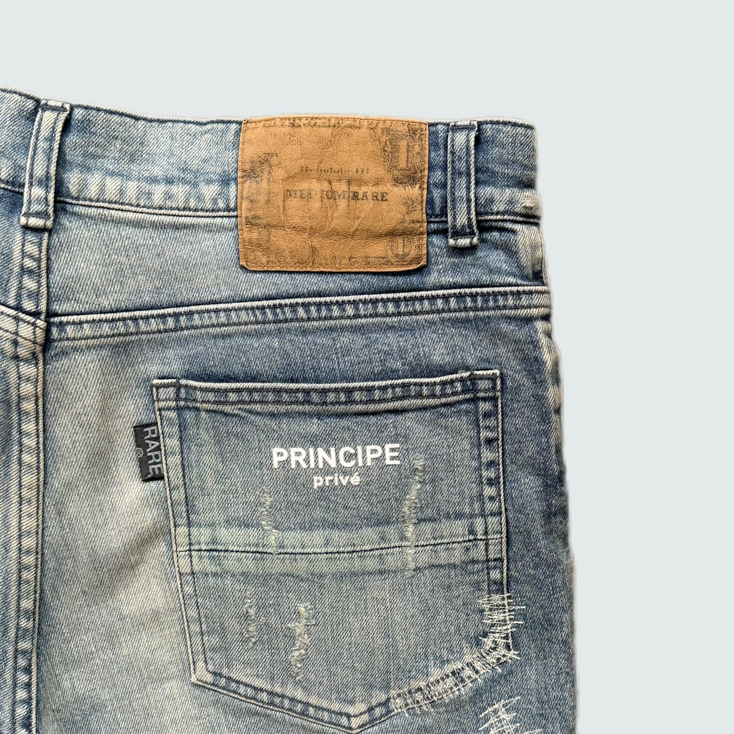 PRINCIPE prive X MEDIUM RARE - BEE MY “E”CRUSHED DENIM