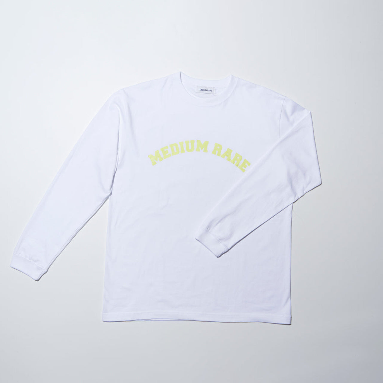 Arch Logo L/S White