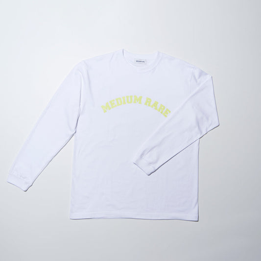 Arch Logo L/S White