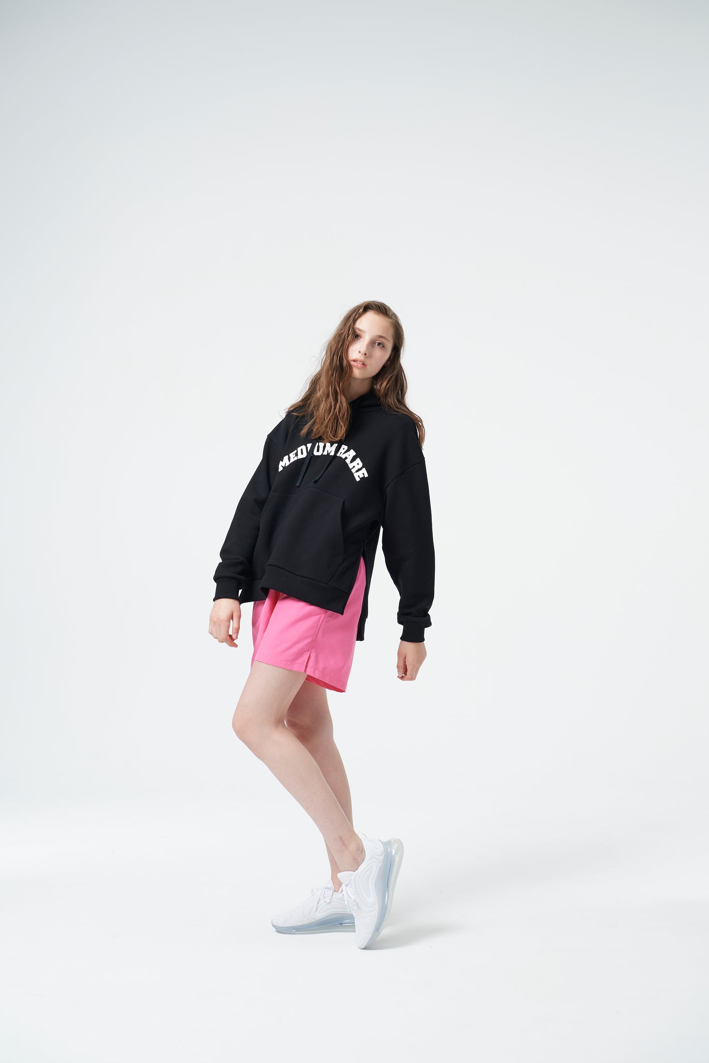 Arch Logo Hoodie Black