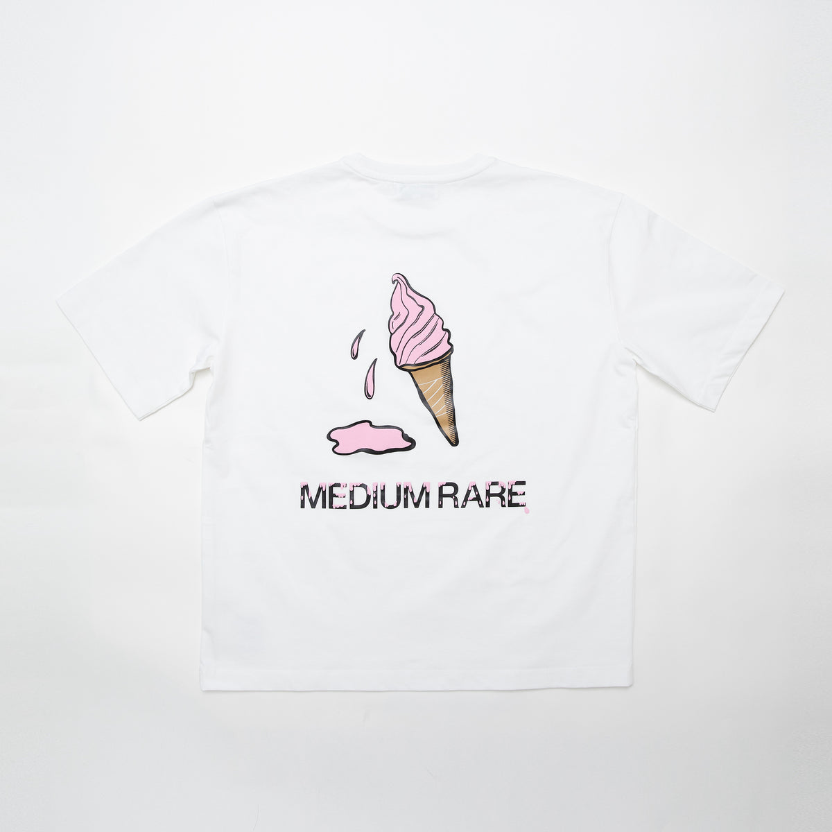 ICECREAM-TEE White – MEDIUM RARE PRODUCT